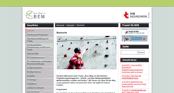 Desktop Screenshot of neue-wege-im-bem.de